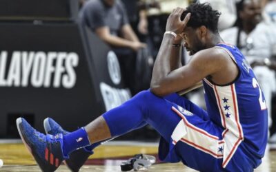 Embiid se perderá el partido de Navidad contra los Miami Heat por un esguince de tobillo