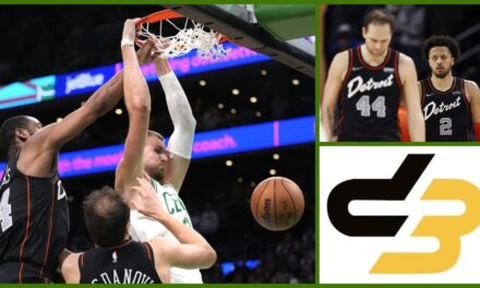 Podcast D3: Celtics derrotan 128-122 a Detroit, que empata récord de la NBA, de 28 derrotas consecutivas