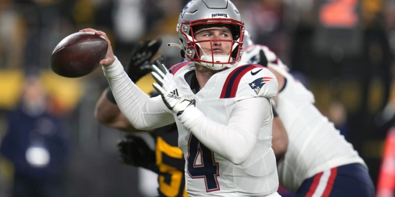 Patriots ganan por 21-18 y acortan la esperanza de avanzar a los playoffs de los Steelers