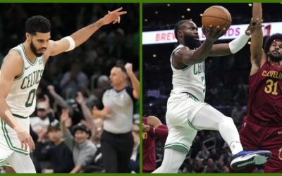 Tatum y Brown conducen a Celtics a victoria sobre Cavs, para seguir invictos en Boston