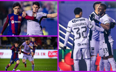 América le pega al Barcelona