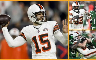 Flacco lanza 3 pases de touchdown; Browns vencen a Jets y se clasifican a playoffs