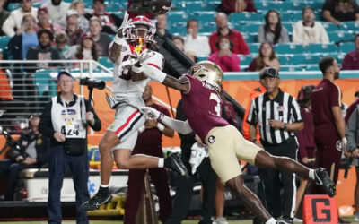 Georgia humilla 63-3 a Florida State en el Orange Bowl
