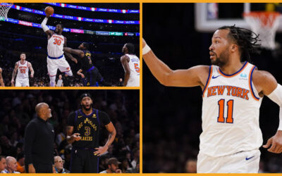 Knicks se sobreponen a triple doble 109 de LeBron y vencen a Lakers