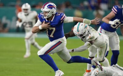 Josh Allen comanda remontada de Bills 21-14 sobre Dolphins; Buffalo asegura ser No. 2 de la AFC