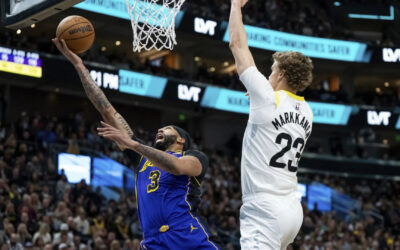 Jazz vence a Lakers 132-123 y extiende su racha de triunfos a cinco