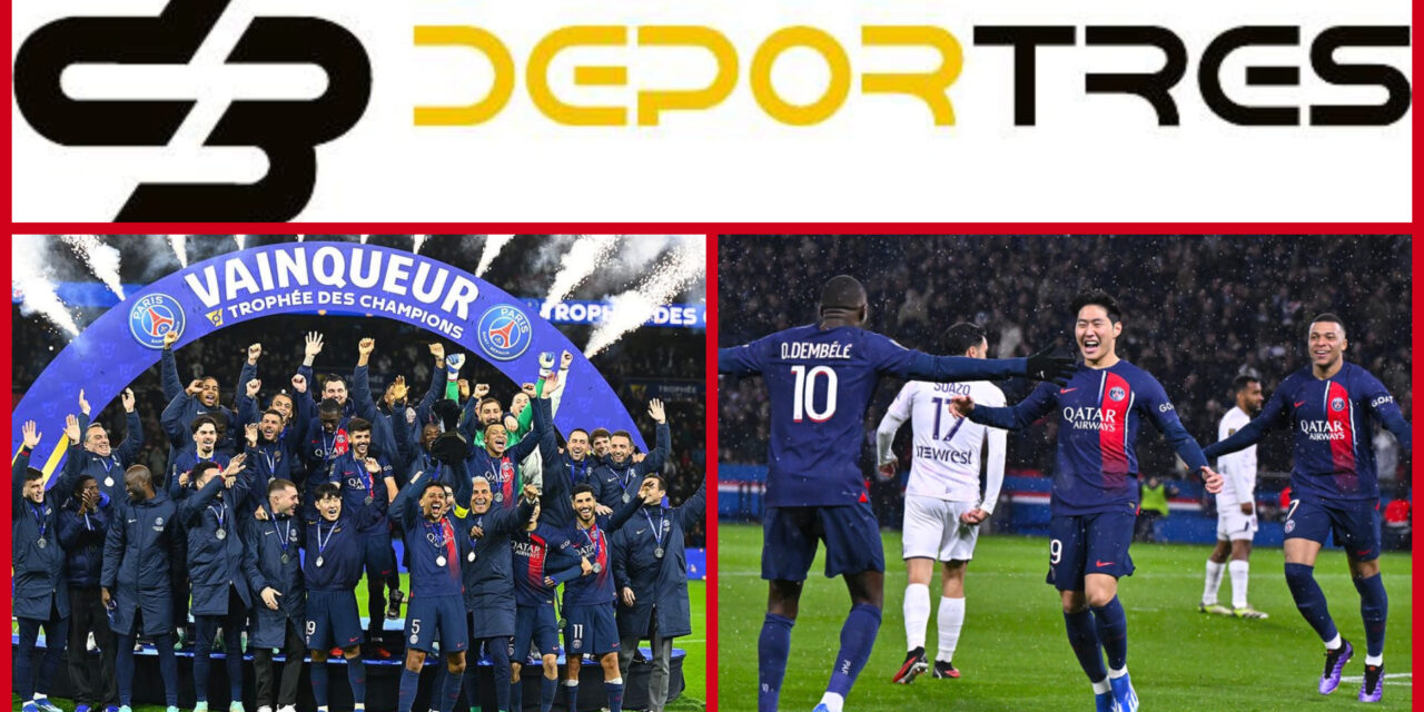 Mbappé vuelve a anotar y PSG derrota 2-0 a Toulouse para ganar el Trofeo de Campeones(Video D3 completo 12:00 PM)