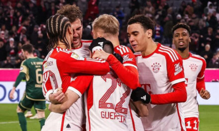 Con gol de Guerreiro, Bayern Múnich derrota 1-0 a Union Berlín en la Bundesliga