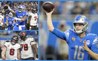 Goff lanzó dos touchdowns y los Lions disputarán el campeonato de la NFC, al vencer 31-23 a Bucs
