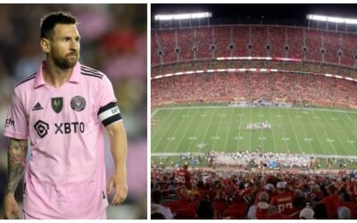 Sporting KC traslada partido del Inter Miami de Messi a Arrowhead, un estadio de la NFL