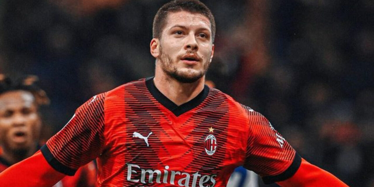 Jovic continúa con racha goleadora; Milan aplasta 4-1 a Cagliari en Copa Italia