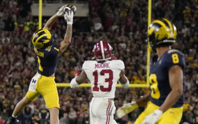 Michigan derrota 27-20 a Alabama en series extras y avanza al Juego de Campeonato Nacional