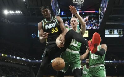 Tatum y Brown conducen a Celtics a victoria 118-101 sobre Pacers
