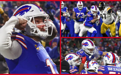 Buffalo embiste a Pittsburgh y conoce a su rival para Ronda Divisional de NFL