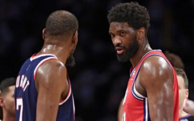 Embiid y Durant, jugadores de la semana en la NBA
