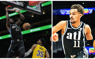 Young anota 26 puntos; Hawks doblegan a Lakers