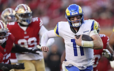 Carson Wentz instala a Rams como 6to sembrado de playoffs con triunfo de 21-20 sobre 49ers