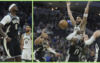 Portis y Antetokounmpo ayudan con racha de 25-0; Bucks vencen 135-102 a Celtics