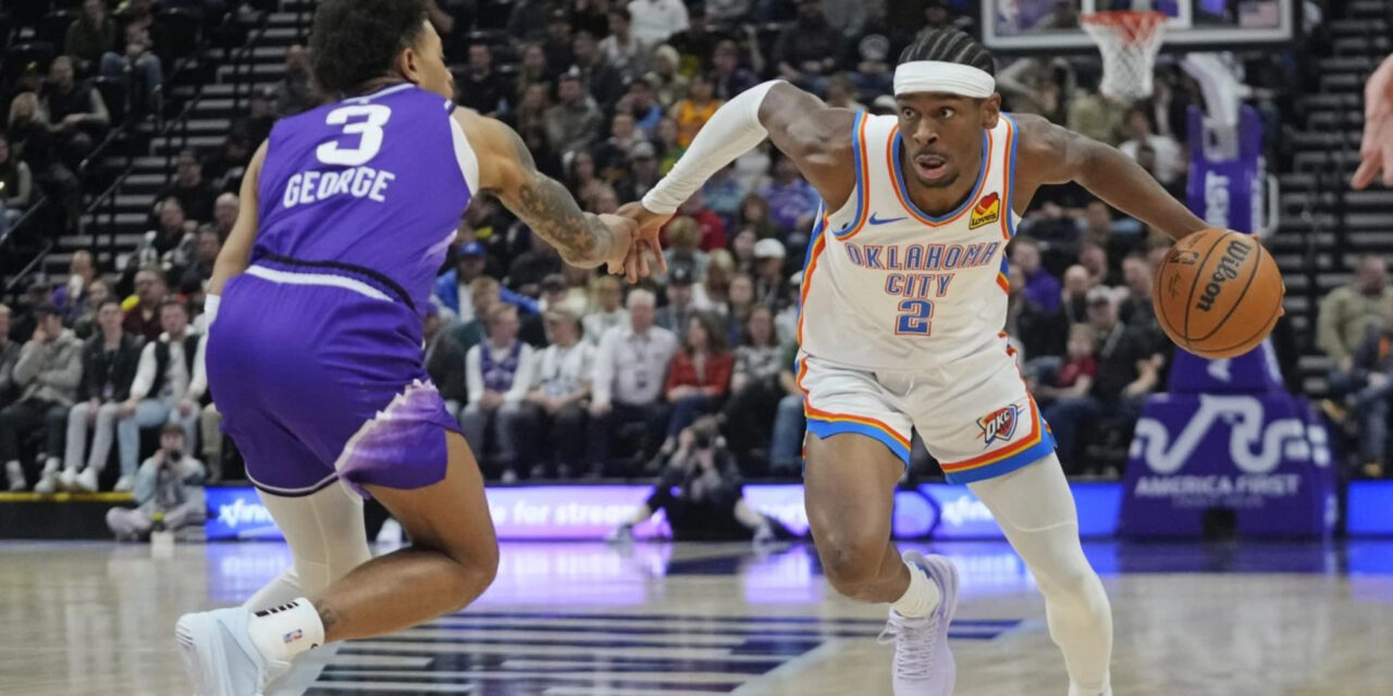 Con 31 puntos de Gilgeous-Alexander y gran último cuarto de Williams, Thunder supera a Jazz