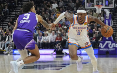 Con 31 puntos de Gilgeous-Alexander y gran último cuarto de Williams, Thunder supera a Jazz