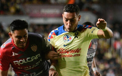América y Necaxa igualan y pierden paso perfecto
