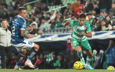 Santos golea al Puebla