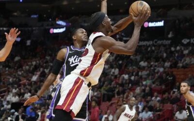 Butler logra 31 puntos; Heat doblega a Kings y corta racha de 7 derrotas