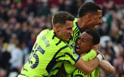 Arsenal golea 6-0 al West Ham