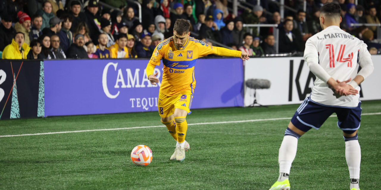 Tigres sufre para empatar a Vancouver