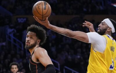 LeBron y Davis guían a Lakers hacia triunfo sobre Pistons, su 5ta victoria en 6 partidos
