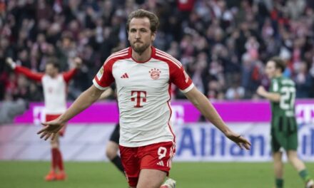 Kane anota en triunfo3-1 del Bayern ante Gladbach y llega a 24 goles en la Bundesliga
