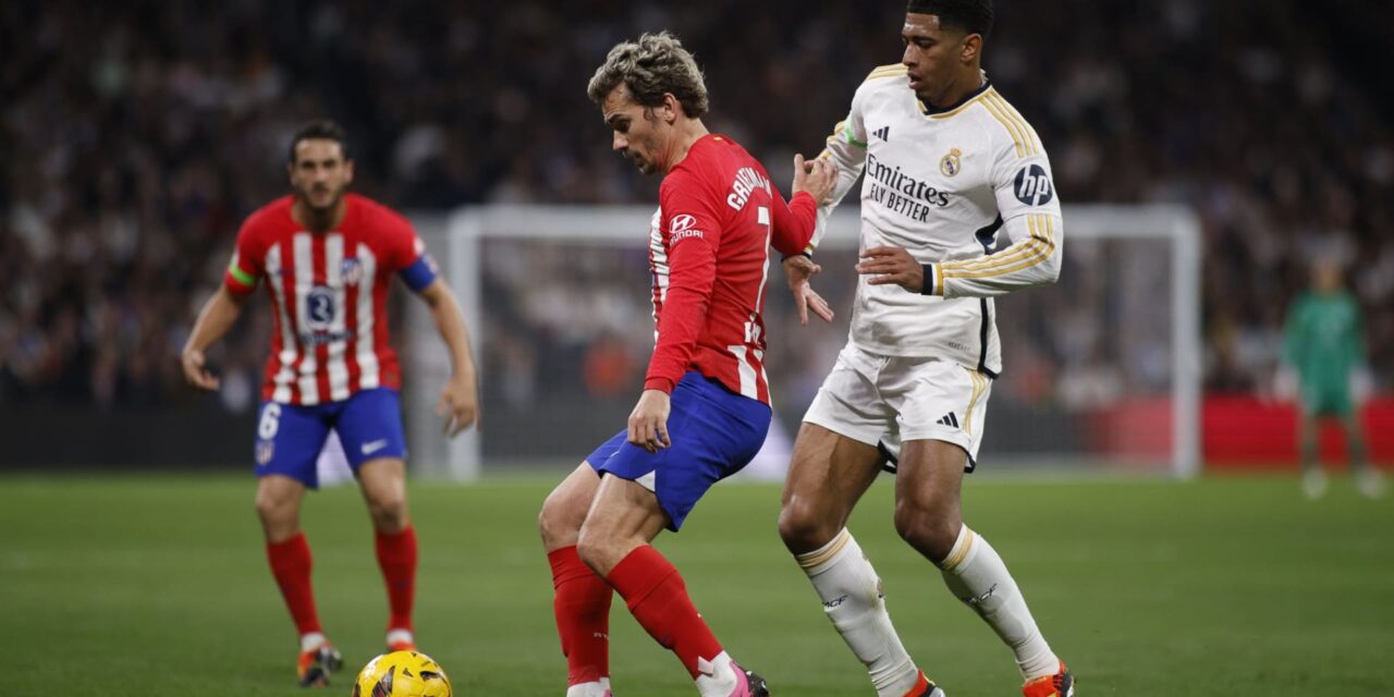 Con gol de Llorente, el Atlético salva empate de último minuto 1-1 ante el Real Madrid