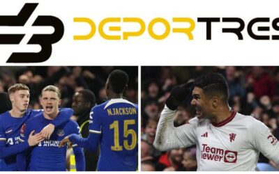 Manchester United y Chelsea avanzan en Copa FA con goles agónicos(Video D3 completo 12:00 PM)