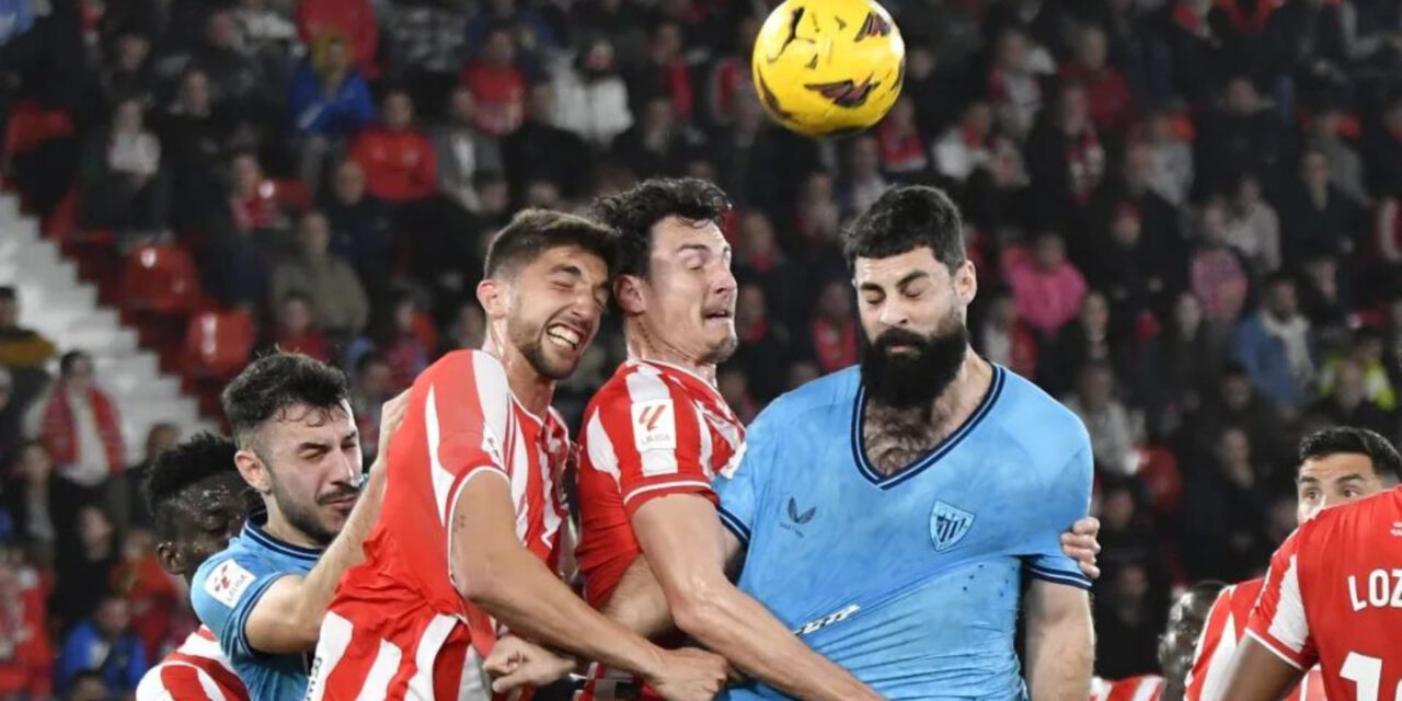 El Athletic no puede con un Almería con diez