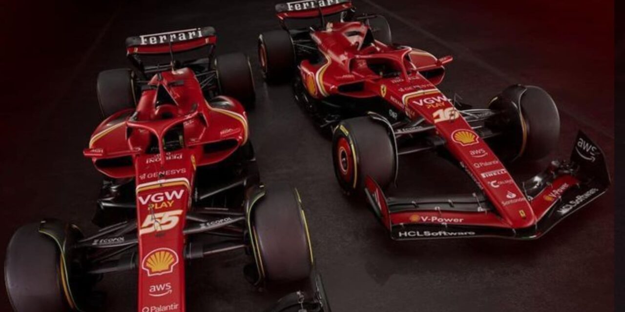Ferrari competirá en la temporada 2024 de F1 con el SF-24