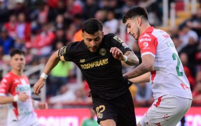 Necaxa viene de atrás y empata ante Toluca