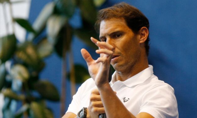 Rafael Nadal ya entrena en Indian Wells donde espera jugar