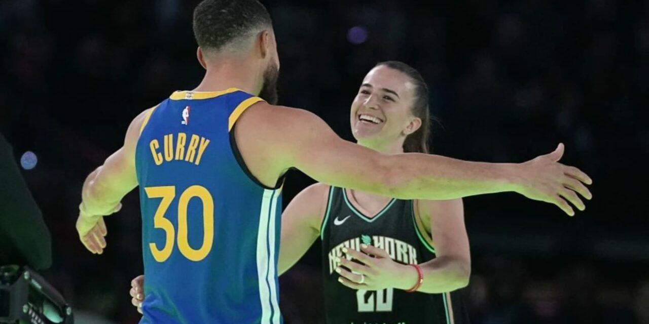 Stephen Curry supera a Sabrina Ionescu en concurso de triples previo a Juego de Estrellas