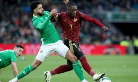 Una Bélgica mermada no pasa del empate en Irlanda