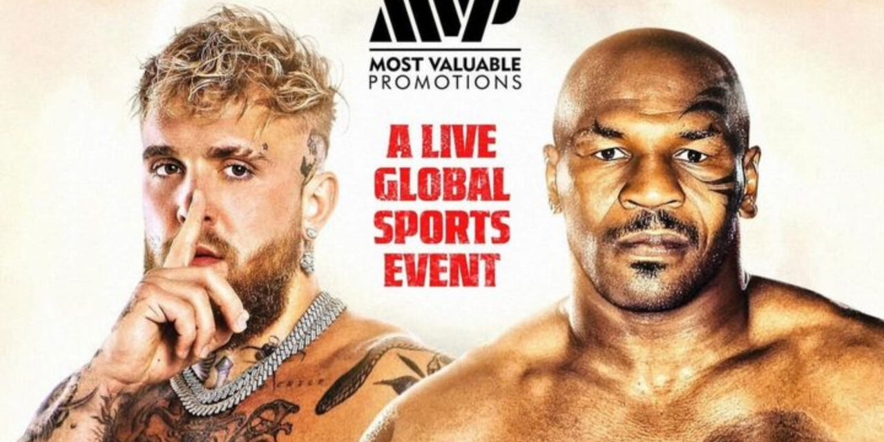 Jake Paul y Mike Tyson pelearán el 20 de julio vía Netflix