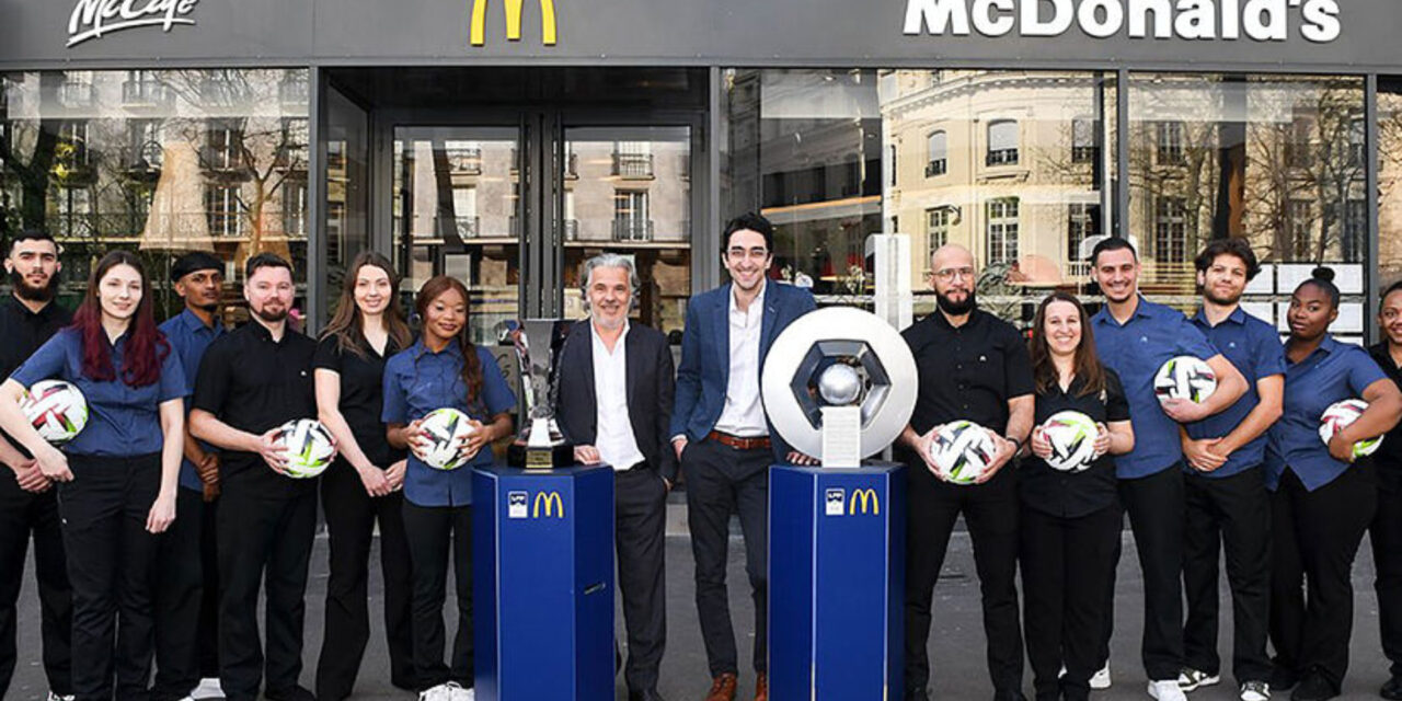 McDonald’s pasa a ser patrocinador de la liga francesa de fútbol