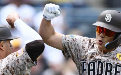 Luis Campusano y Ha-Seong Kim pegan jonrones de tres carreras; Padres doblegan 13-4 a Gigantes