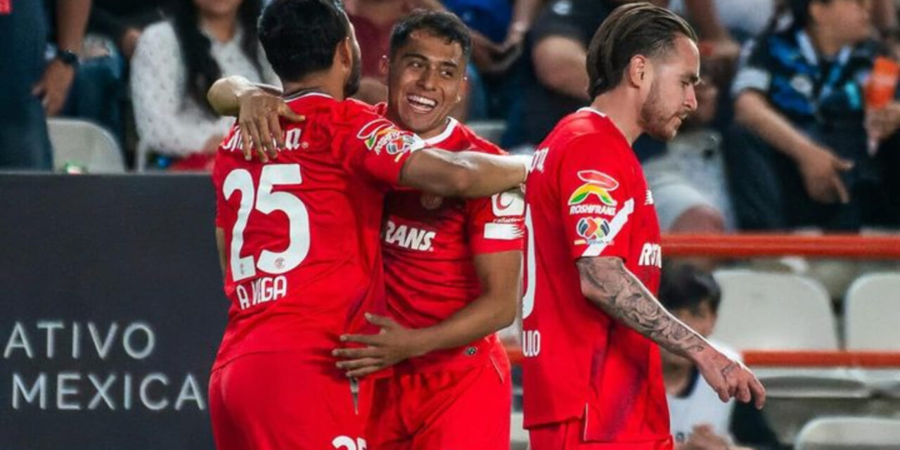 Toluca le pegó al Pachuca 