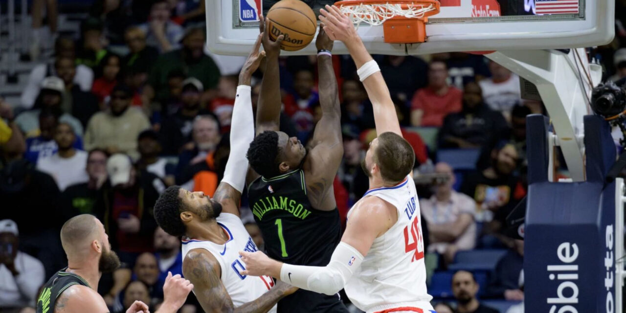 Pelicans se imponen 112-104 a Clippers para apretar la carrera por el cuarto lugar de la siembra