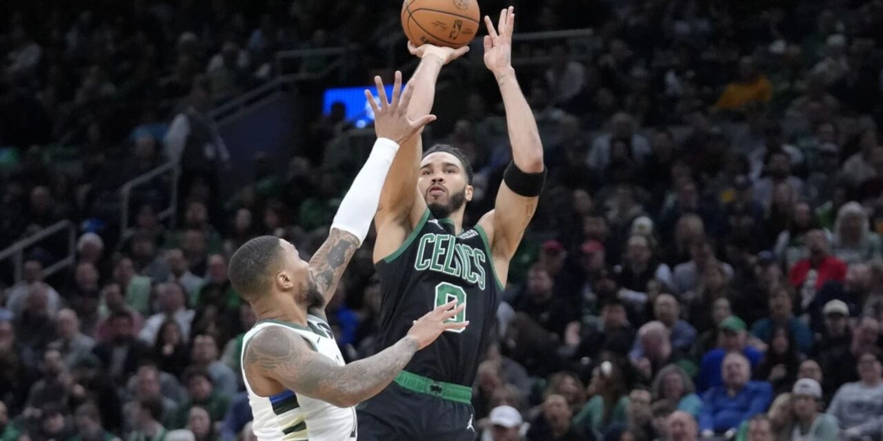 Con 31 puntos de Tatum, los Celtics superan a los Bucks que siguen sin contar con Antetokounmpo