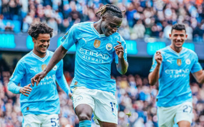 City sigue sin perder el paso en la Liga Premier y toma la cima con la goleada 5-1 al Luton