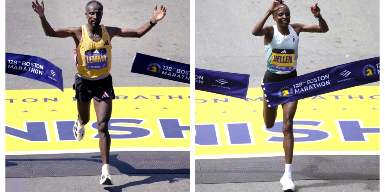Con un extraordinario ritmo Sisay Lemma gana el Maratón de Boston; Hellen Obiri repite como campeona
