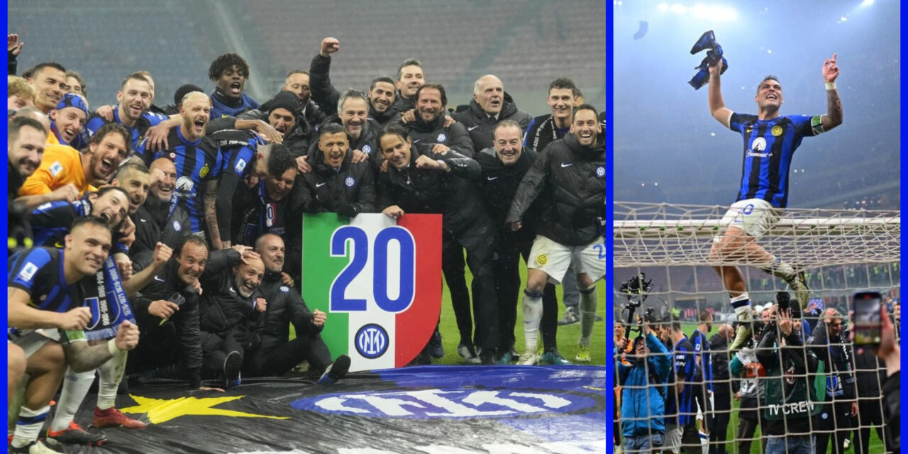 Inter de Milán gana la Serie A tras llevarse el derbi ante el AC Milan por 2-1