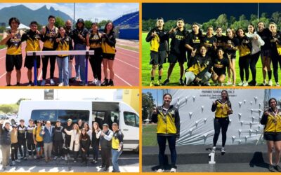 Fueron 27 podios para Cetys en el nacional de atletismo Conadeip