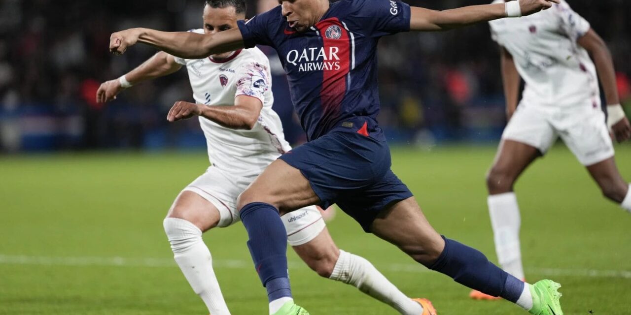 Paris Saint-Germain evita una derrota con gol al final para empatar 1-1 con el colero Clermont